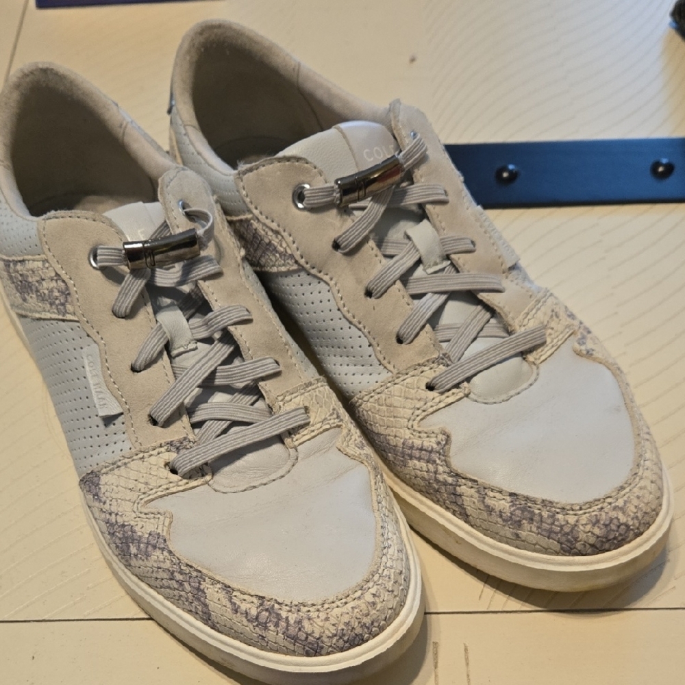 EUC Cole Haan Gray and Cream Athletic Shoes